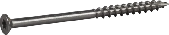 Classic terrassikruvi roostevabast terasest A4, Torx TX20 — pealtkinnitus termopuidust terrassilauale